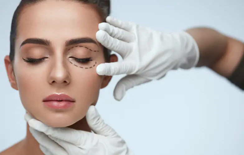 Perfect slim toned young body of brunette sensual girl, fit woman at studio. The fitness, diet, sports, plastic surgery and aesthetic cosmetology concept. Long legs.